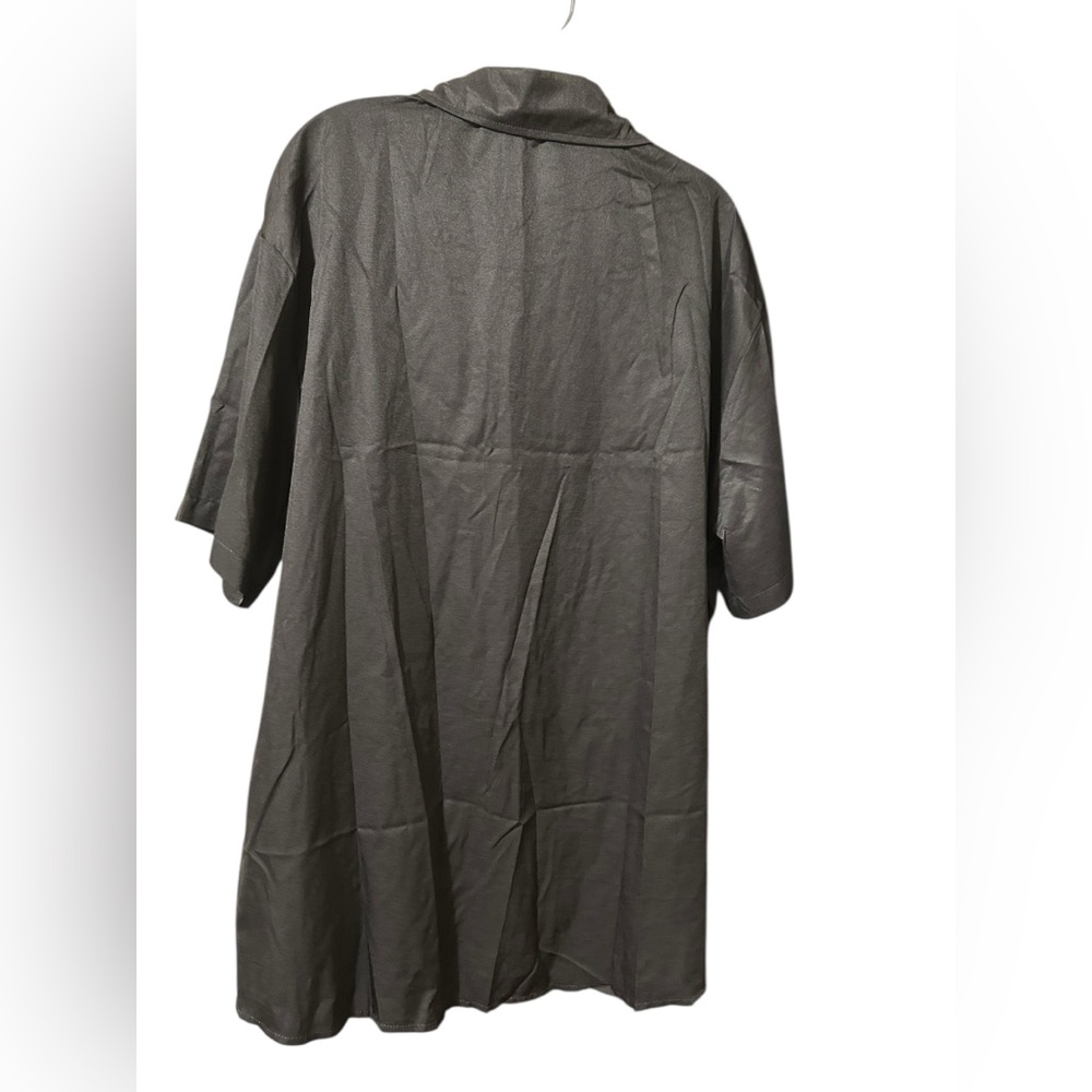 Festive Black and Purple Men's Shirt - Picture 12 of 16
